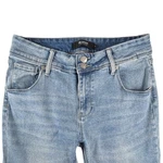 Hudson Los Angeles Womens Light Wash Straight Leg Double Button Jeans Size 8. Fixed Price $19.99.