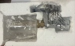 Capital Lighting Greyson 628511CH-449 Bathroom Wall Sconce Chrome Clear Glass. Fixed Price $35.00.
