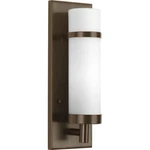 New Progress Lighting P7081-20 Signature Antique Bronze Glass Wall Sconce. Fixed Price $59.95.