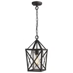 Zeyu Outdoor Pendant Lights For Porch, Exterior Hanging Lantern Black Fini.... Fixed Price $77.42.