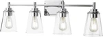 Hampton Bay Wakefield Light Vanity Brushed Chrome 1006 324 386. Fixed Price $39.56.