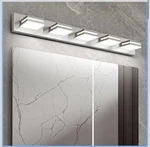 5 Light Bathroom Vanity Brushed Nickel Modern 36W Led Dimmable L.... Fixed Price $100.00.
