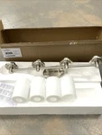 Maxim 9054 Cylinder 29" 4-LIGHT Satin Nickel Bath Vanity. Fixed Price $105.52.