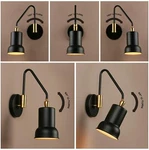 Pathson Adjustable Black Swing Arm Wall Sconce Lighting Industrial Style E26. Fixed Price $13.50.