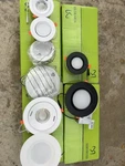 Popanu Ultra-thin Canless 6 Led Black Trim Ceiling Light 12 Pack. Fixed Price $59.99.