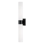 Capital Lighting Sutton Sconce, Black/soft White - 646221MB. Fixed Price $166.00.