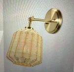 Prime Ray Alora Boho 1-LIGHT 60-WATT Adjustable Swivel Swing Arm Wall Sconce. Fixed Price $26.39.
