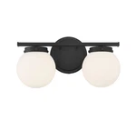 Meridian M80047 2 Light 16"W Bathroom Vanity - Black. Fixed Price $182.00.