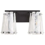 Quorum International 5575-2 Prestige Light 17"W Vanity Black. Fixed Price $232.00.