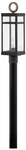 Hinkley Porter 22 3/4" High Black Led Outdoor Post Light. Fixed Price $319.00.