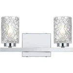 Living District LD7026W14C Cassie Light Inch Chrome Bath Sconce Wall. Fixed Price $110.00.