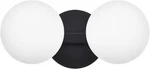 Bathroom Vanity Fixtures, Modern Lights Globe 2-LIGHT, Matte Black. Fixed Price $146.37.
