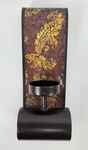 Elements Tea Light Candle Wall Sconce -crackle Glass Mosaic. Fixed Price $15.98.
