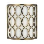 Af Lighting 8220-2W Cosmo Wall Sconce- Satin Brass. Fixed Price $199.99.