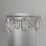 Hunter Starklake Noble Bronze 3 Light Medium Bathroom Vanity Wall Fixture. Fixed Price $79.99.