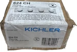 Kichler 624 Chrome Finnish Slot Light Bulb Bathroom Fixture ( G-25 Lamp). Fixed Price $27.99.