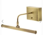 House Of Troy BSLED12-71 Slim-line Picture Light Antique Brass. Fixed Price $149.95.