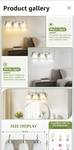Bathroom Wall Vanity 3 Light Fixture Nickel Finish W/ Frosted Glass. Fixed Price $59.00.