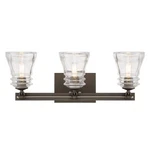 Minka Lavery 2733 Graham Avenue Light 22"W Bathroom Vanity - Smoked Iron /. Fixed Price $199.00.
