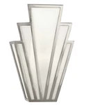 Robert Abbey Empire 1 Light Wall Sconce, Antique Silver - S228. Fixed Price $435.99.