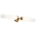 Kichler Lighting Truby 25.75 In. 2-LIGHT Champagne Bronze Vanity With Opal. Fixed Price $367.95.
