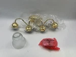 Seagull Lighting 4873-02 Nib Brass Vanity Fixture See Pics #G5. Fixed Price $45.00.