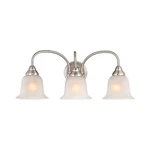 Boston Harbor LYB130928-3VL-BN Brushed Nickel Wall Sconce With Three Lights. Fixed Price $120.93.