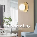 Edwarmlux 1 Light Wall Sconce, Mid Century Modern Globe Ceiling.... Fixed Price $47.50.