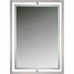 Quoizel QR1857BN Reflections Mirror In Brushed Nickel. Fixed Price $429.99.
