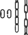 6 Feet Industrial Black Light Fixture Chain, Adjustable Metal Pendant Chandelier. Fixed Price $13.87.