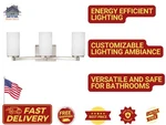 Generation Lighting 4439103-962 Three Wall/bath,brushed Nickel, 21 Inch. Fixed Price $99.99.