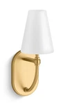 Kohler Kernen By Studio Mcgee One-light Brushed Moderne Brass Wall Sconce New. Fixed Price $211.48.