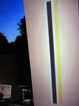 Rennnsan Hannah 39 Modern Linear Acrylic Waterproof Black Outdoor Wall Sconce. Fixed Price $67.96.