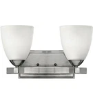 Hinkley 14" Brushed Nickel Bathroom Wall Light (2 Bulb). Fixed Price $58.00.
