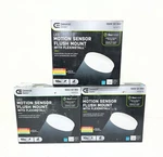 3PK Commercial Electric Flexinstall 10IN. Led Motion Recessed Ceiling Light 5CCT. Fixed Price $82.99.