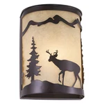 Vaxcel Lighting WS55408 Bryce 11" Tall Wall Sconce - Bronze. Fixed Price $172.99.