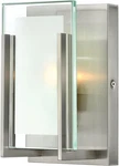 Hinkley Latitude-one LIGHT-60W-G9-BATHROOM Vanity FIXTURE-8"HX5"W-BRUSHED Nickel. Fixed Price $79.99.