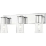 Z-lite 826-3V-CH Titus Light 24 Inch Chrome Bath Vanity Wall. Fixed Price $282.00.