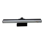 Z-lite 18 In. 2-LIGHT Matte Black Integrated Led Vanity With Frosted Shade. Fixed Price $95.97.