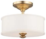 Minka Lavery 4172 Harbour Point Light 14"W Semi-flush Ceiling Gold. Fixed Price $259.00.