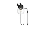 Elegant Lighting LD7332W6 Caspian 9" Tall Plug-in Wall Sconce. Fixed Price $52.80.