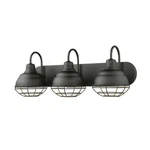Millennium Lighting 5423MB Neo-industrial 3-LIGHT Vanity , Matte Black. Fixed Price $145.00.