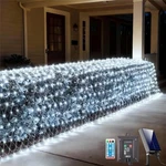 Solar Net Lights Outdoor, 360 Led Usb Cool White Mesh For Bushes Water.... Fixed Price $46.46.