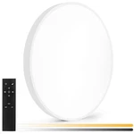 Drewaay 24 Inch Flush Mount Ceiling Light Fixture Dimmable Remote 3000K-6500K. Fixed Price $82.34.