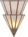 Metropolitan N5621 Jaxen Light 14" Tall Wall Sconce - Brass. Fixed Price $335.20.