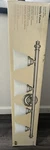 Hampton Bay Classic Vanity Chrome 4-LIGHT White Shades New. Fixed Price $40.00.