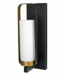 Globe Electric Arthur 65839 Dark Bronze 1-LIGHT 12"T Wall Sconce W/gold Accents. Fixed Price $23.96.