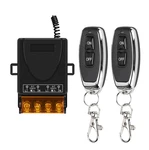 1SET 433MHZ Wireless Control Switch 110V/220V 10A Relay With Remotes. Fixed Price $17.25.