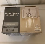 Better Homes & Gardens Chandler Industrial 1-LIGHT Indoor Wall Sconce Chrome. Fixed Price $38.88.