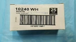 Kichler 10240-WH White Wire End Cap Task Work Design Pro Linear Led-box Of 25:. Fixed Price $12.95.